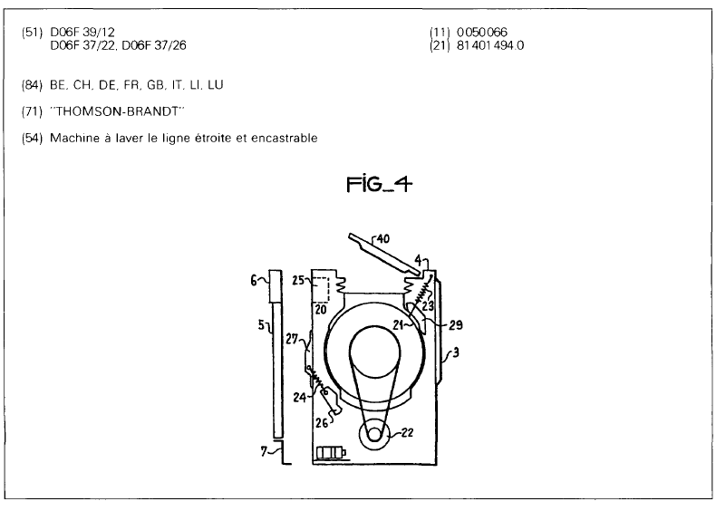 sa hauteur totale H est inférieure ou égale à 82 cm de manière à être encastrable sous un plan de...