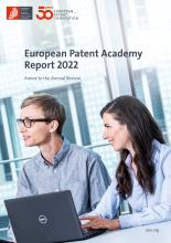 Cover of "European Patent Academy Report 2022"