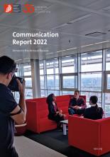 Cover of "Communication Report 2022"