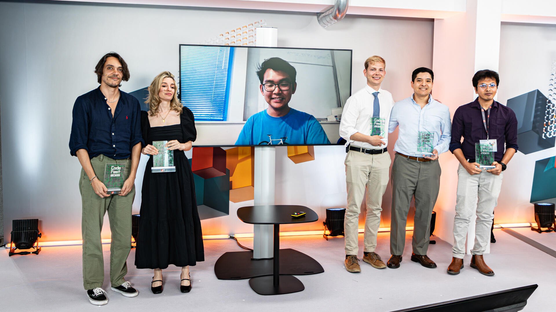 Figure 21 – Winners of the CodeFest awarded at prize ceremony during the 2025 PATLIB Conference in Vienna