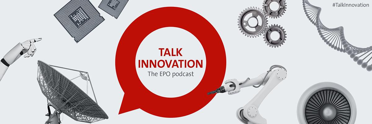 Logo of the Talk innovation podcast