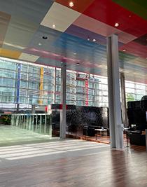 4. The entrance hall of the EPO New main building in Rijswijk