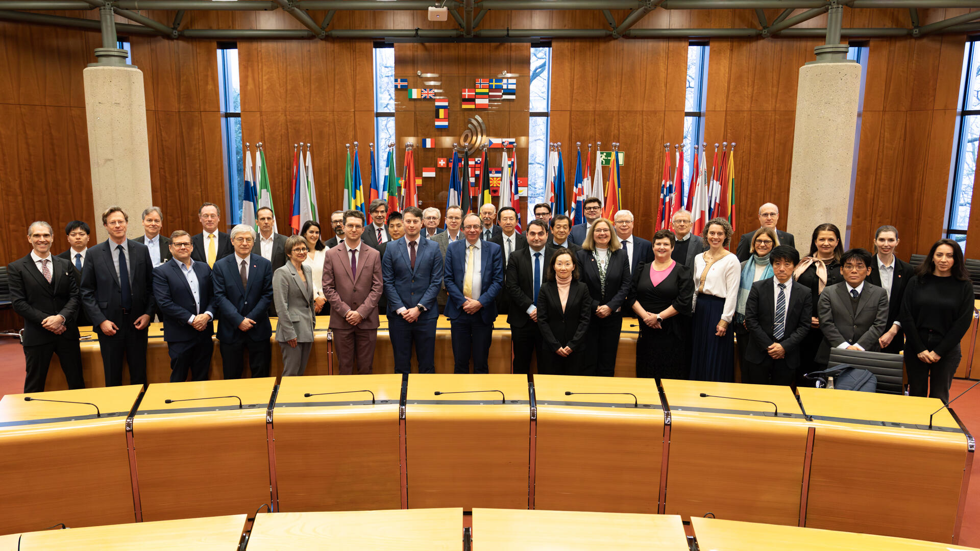 Participants at the B+ Working Group on Substantive Patent Law Harmonisation stakeholder meeting hosted by the EPO in Munich on 17-18 February 2026