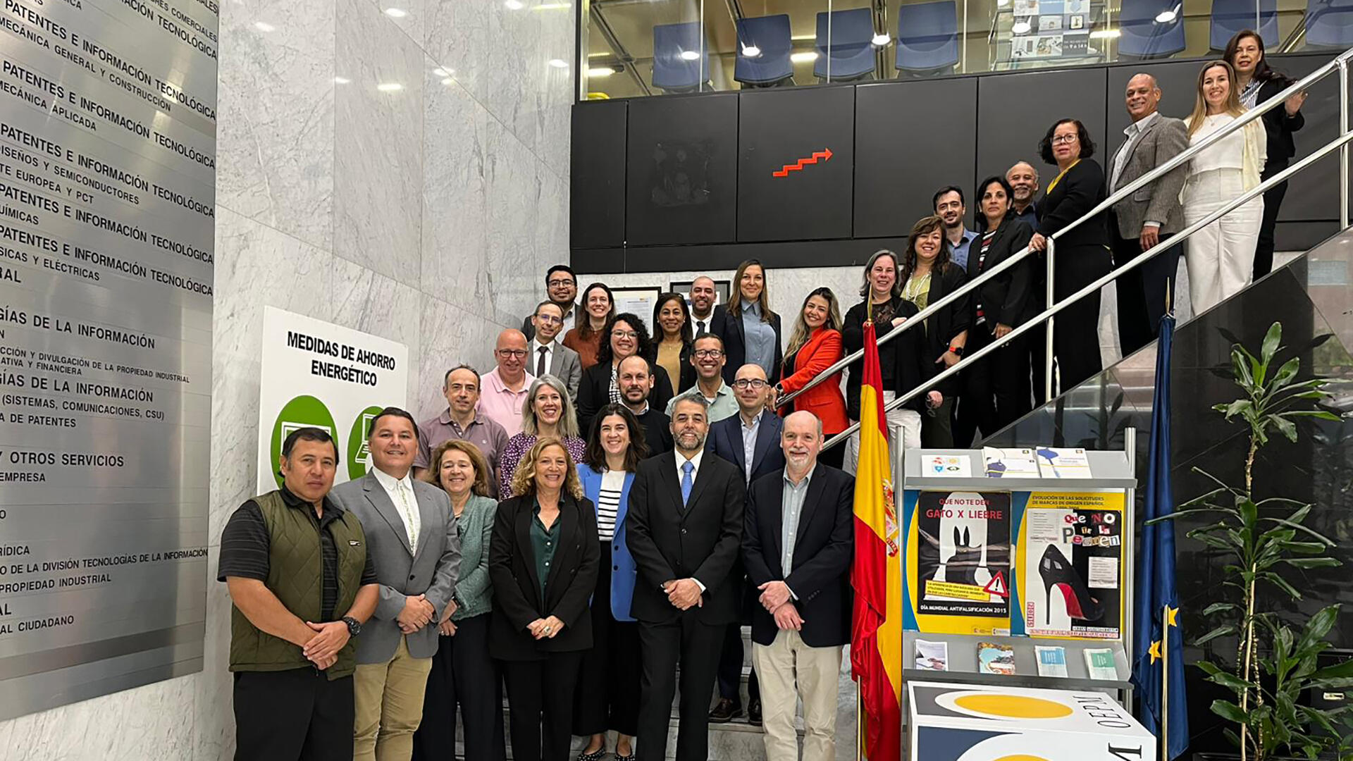 Participants at the LATIPAT meeting in Madrid