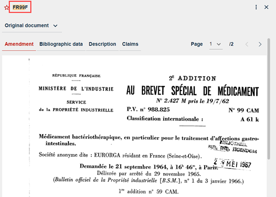 Espacenet with kind code image 5