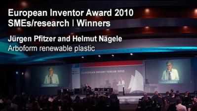 Jürgen Pfitzer & Helmut Nägele - Arboform renewable plastic