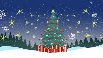 Preview image for the video "Season’s Greetings 🎄 Frohe Festtage ⛄ Bonnes Fêtes" - Thumbnail for the video with title "EPO Season's Greetings 2024" showing a Christmas tree, pines, stars, snow.