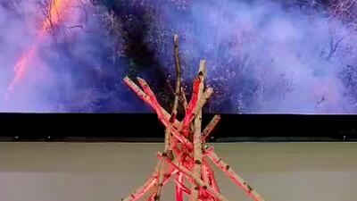 The Technology vs Fire exhibition in Sintra, Portugal, which opened on 15 May 2026
