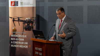 Vice-President of the Portuguese Firefighters’ League, Eduardo Correia. Photo by Tiago Albinski.