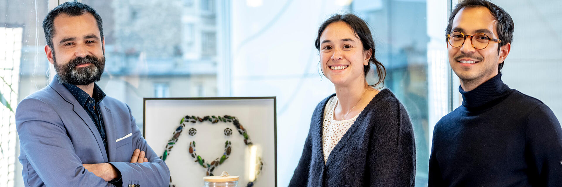 Antoine Hubert and team