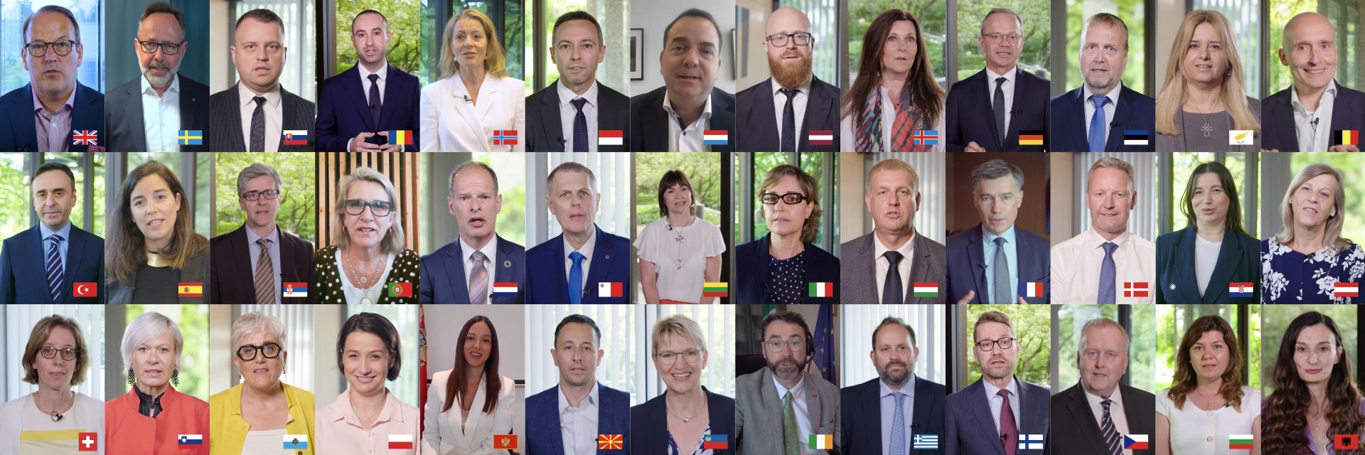 Member states' video statements