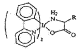 worin der Ligand  ein α-Aminosäurerest ist, der aus Glycin (Struktur 16), L-Alanin (Struktur 17),...