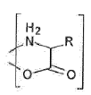 wherein the ligand  is an α-amino acid residue selected from glycine (structure 16), L-alanine...