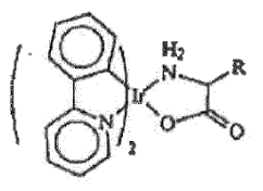 où le ligand  est un résidu acide α-aminé choisi parmi la glycine, la L-alanine, la L-valine, la...
